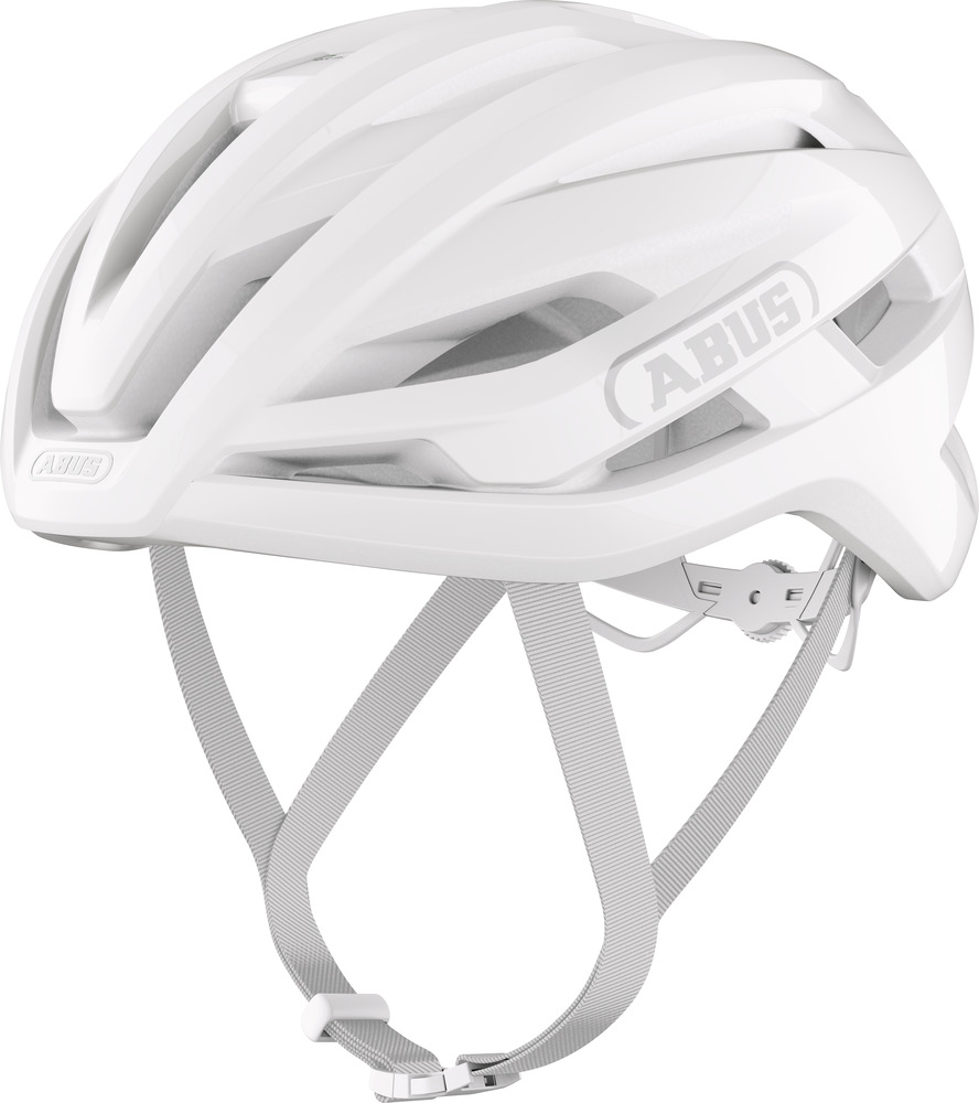 ABUS StormChaser ACE – Pure White – Cycling Helmet - Image 3