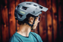 Abus MODROP Ti Silver Casco Mtb