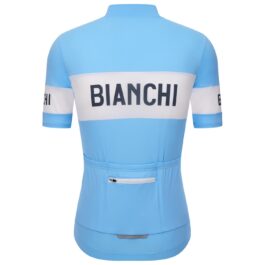 Bianchi RETRO JERSEY Short Sleeve MAN (Light Blue)