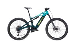 Bianchi E-VERTIC FX 9.2 EV 2026 Aqua Green/Metallic Sky Blue