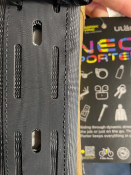 ULAC Trekking GT Bolt-On 1.0L – Borsello Tubo Orizzontale (Nero Onyx)