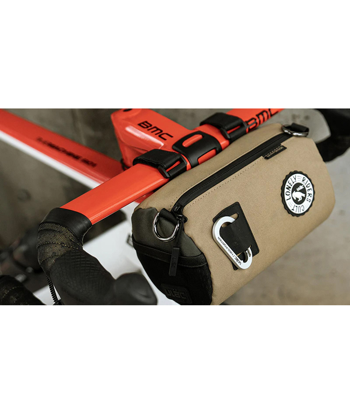 Ulac COURSIER (Beige Latte) Handlebar Bag Ciclobottega Bikeshop