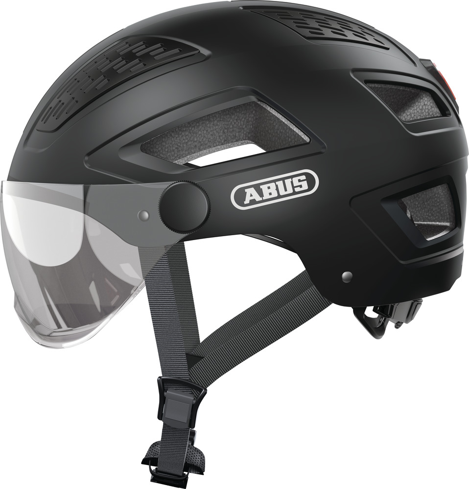 Abus HYBAN 2.0 ACE Velvet Black (Tg L) Casco Visiera Integrata - immagine 3