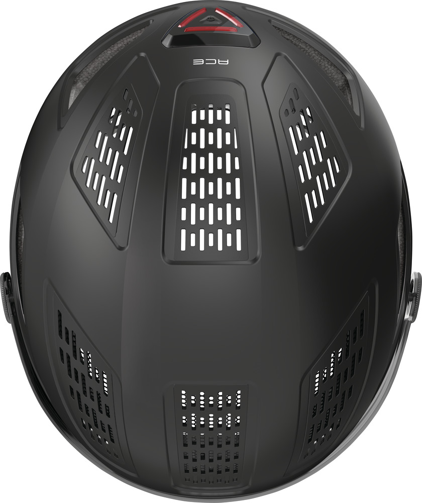Abus HYBAN 2.0 ACE Velvet Black (Tg L) Casco Visiera Integrata - immagine 4
