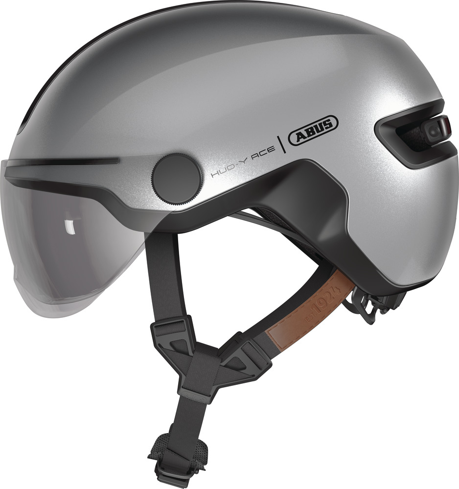 Casco Abus HUD-Y ACE Gleam Silver (Taglia M 54-58cm) - immagine 5
