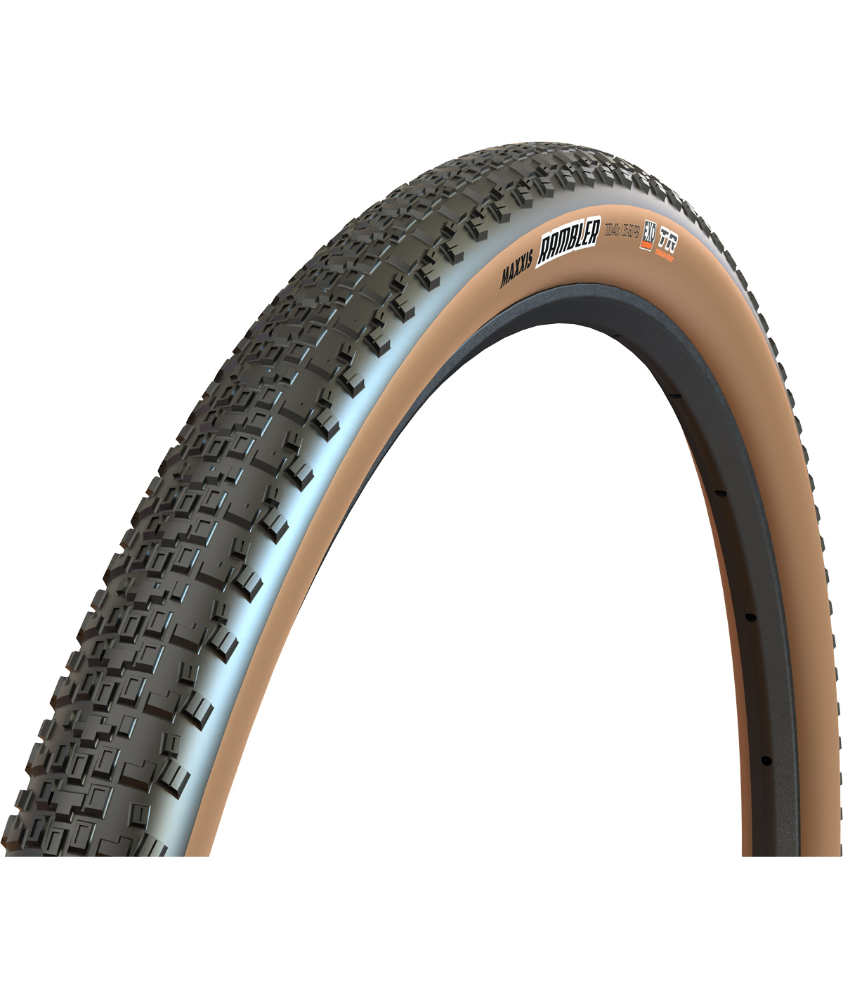 Maxxis RAMBLER 700x40 Exo TR Tanwall 60Tpi Copertone Gravel