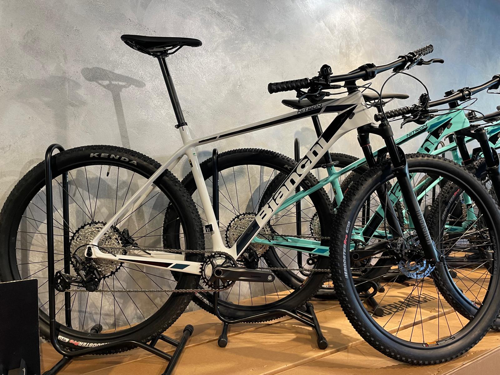 Bianchi NITRON 9.3 Carbon 2025 Mtb (White) - Ciclobottega Bikeshop