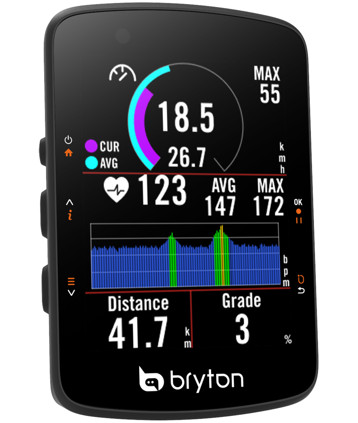 Bryton RIDER 550E Ciclocomputer Gps
