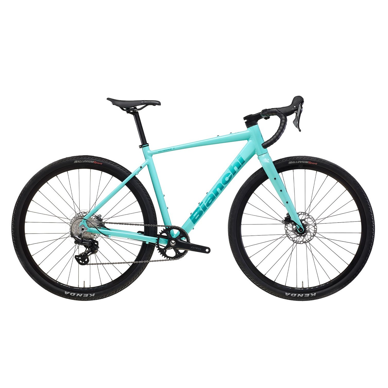 Bianchi VIA NIRONE 7 Grx610 12s GravelBike (Celeste Glossy) 2026