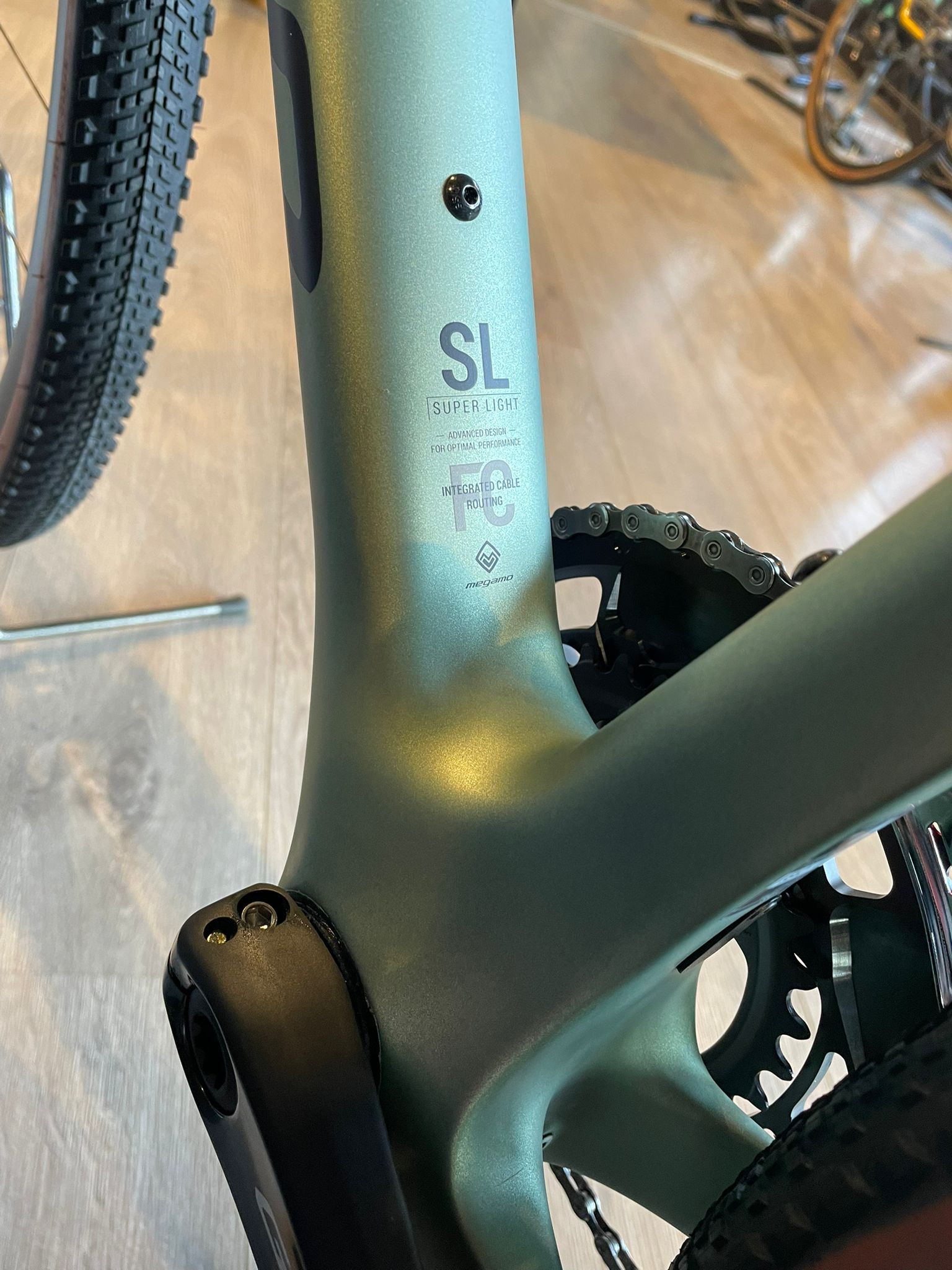 Megamo SILK Grx Di2 2x12 Custom Build 2026 (Green) - Image 6