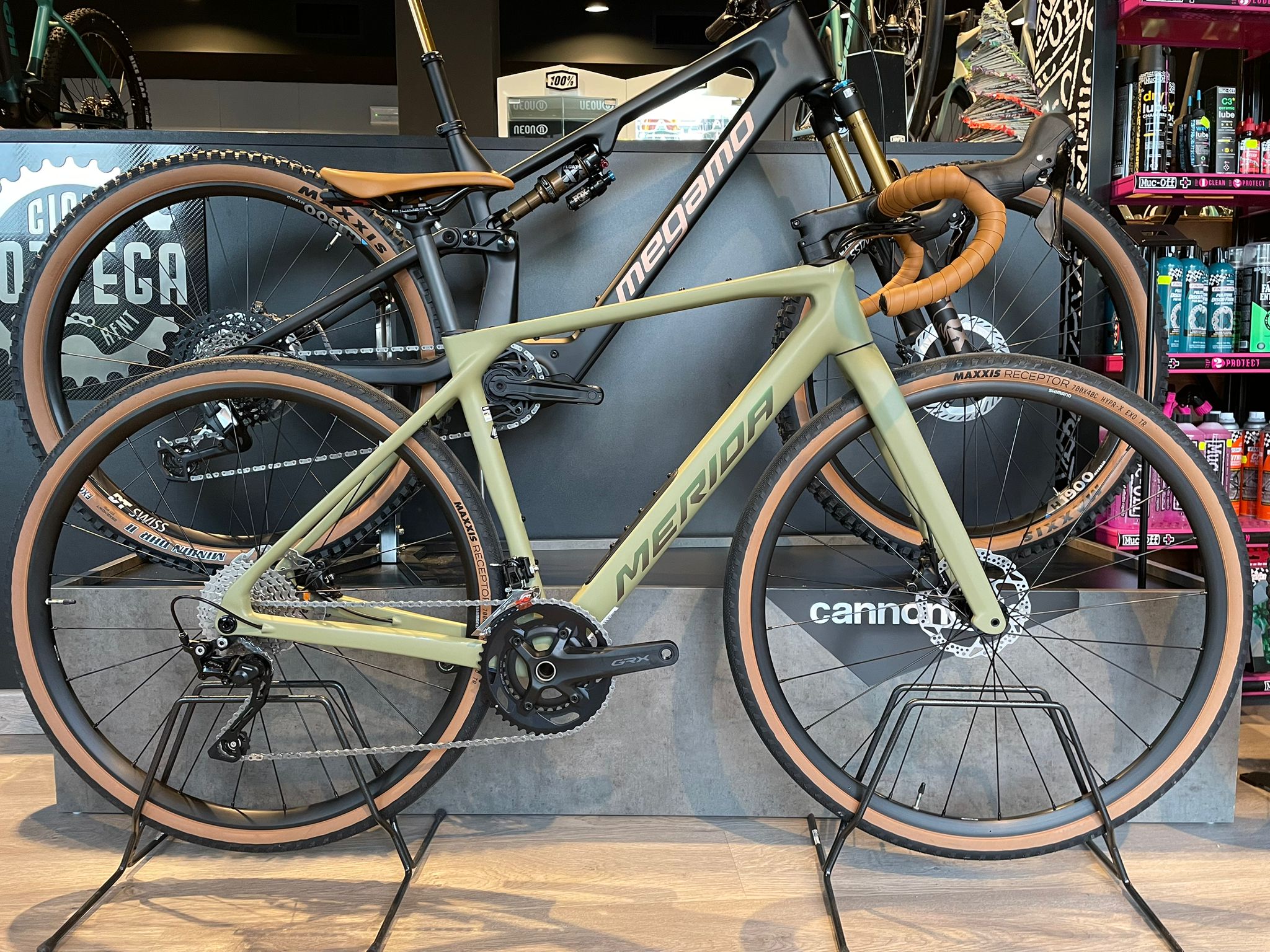 Merida MISSION 4000 Shimano GRX 2026 (Verde oliva, opaco) - immagine 4
