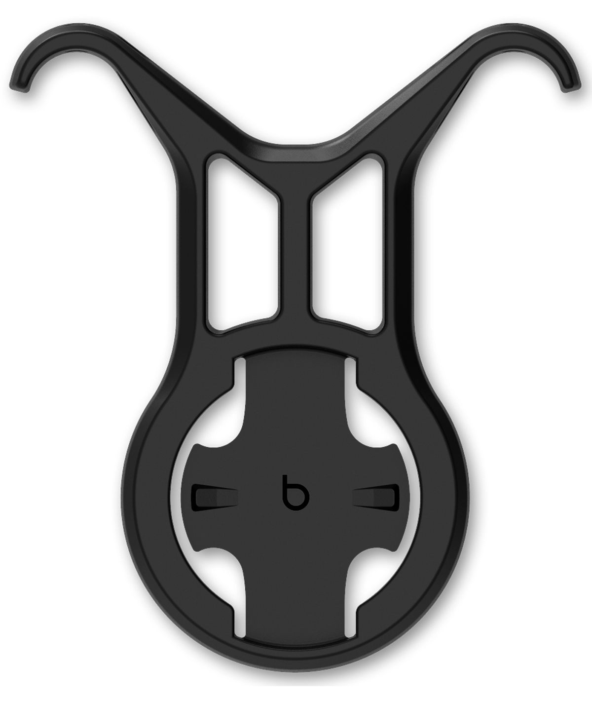 Black bicycle saddle mount accessory bryton gardia saddle mount