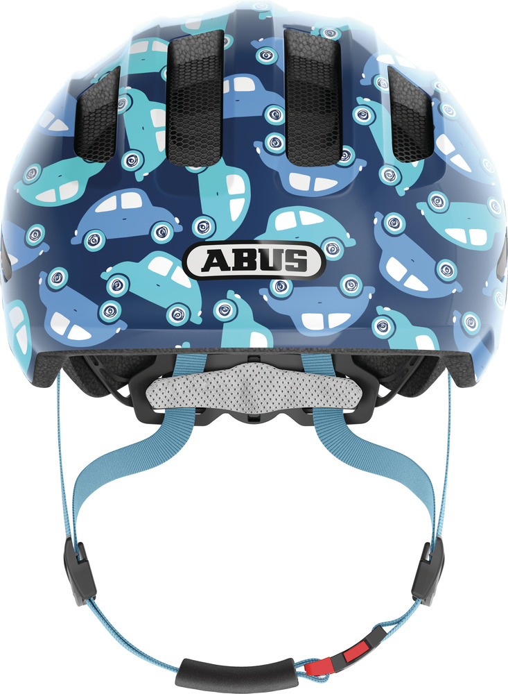 Casco Bici per Bambini Abus Smiley 3.0 LED – Blue Car - immagine 2