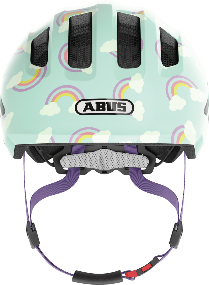 Casco Bici per Bambini Abus Smiley 3.0 LED – Blue Rainbow - immagine 2