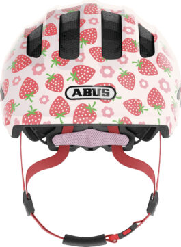 Casco Bici per Bambini Abus Smiley 3.0 LED – Rose Strawberry