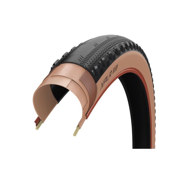 Copertura Zipp Goodyear Slick XPLR Tubeless Ready 700x40c Gravel – Nero/Beige