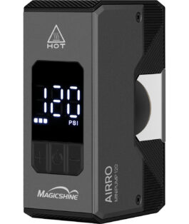 Minipompa Elettrica Magicshine Airro con Manometro Digitale (120 PSI)