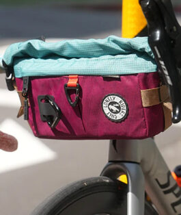 Borsa al Manubrio Bikepacking ULAC Coursier Jager 3L – Rosso Sangria
